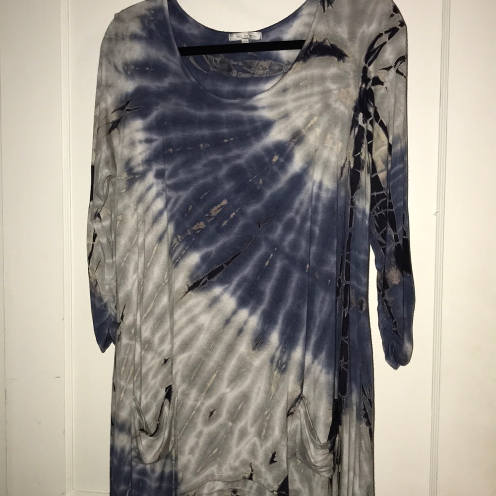 Tie dyed tunic